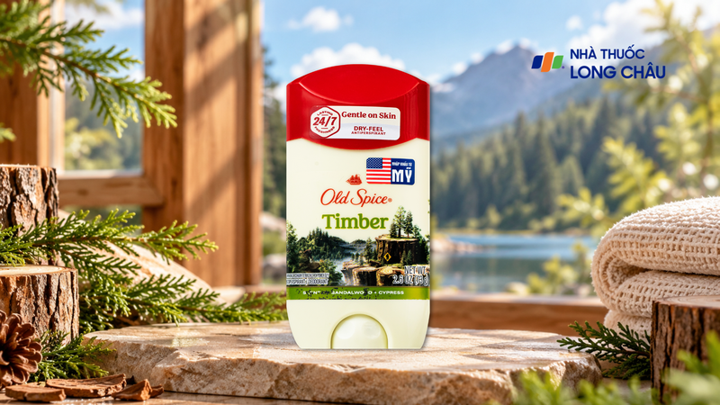 Sáp khử mùi Old Spice Timber