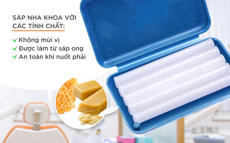 Sáp nha khoa là gì? Cách dùng sáp như thế nào cho đúng để giảm đau? 1