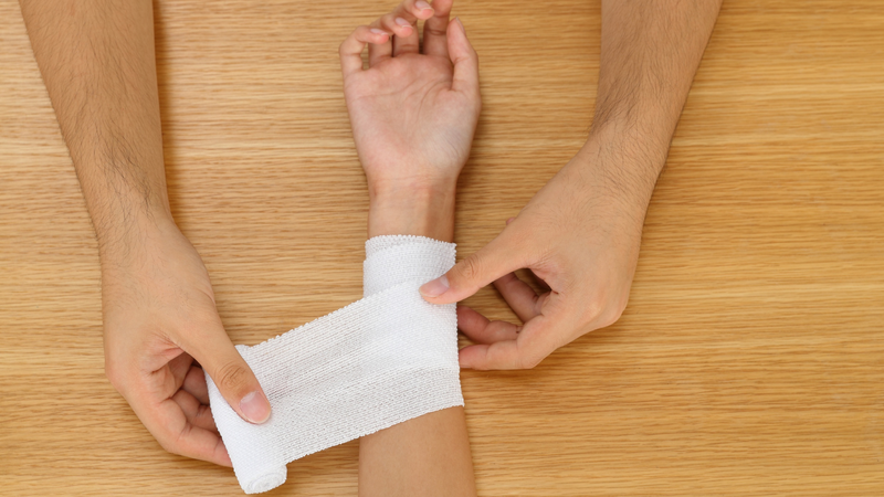 Sạt lở đất có thể gây chấn thương cho những người dân