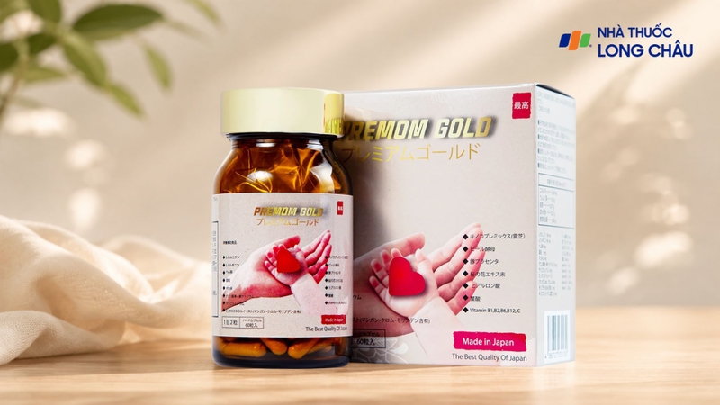 Premom Gold được thiết kế cho phụ nữ đang chuẩn bị mang thai