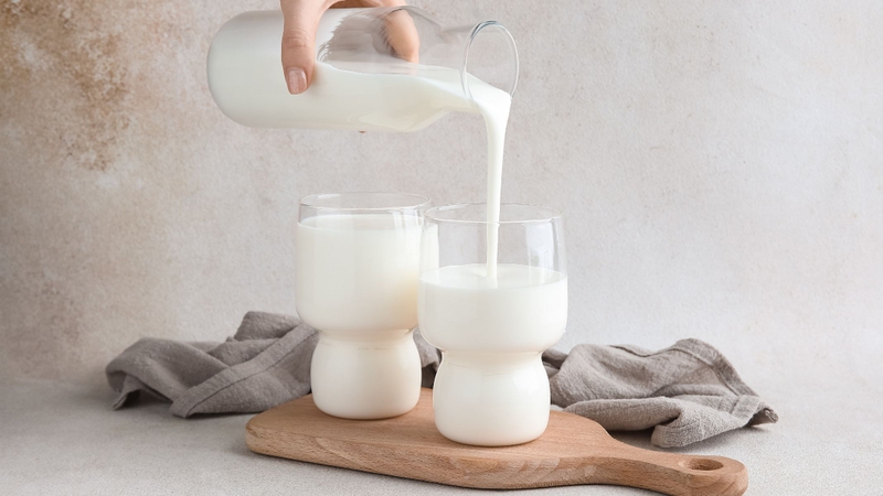 Uống sữa ấm hoặc ở nhiệt độ phòng sẽ giúp dạ dày dung nạp tốt hơn