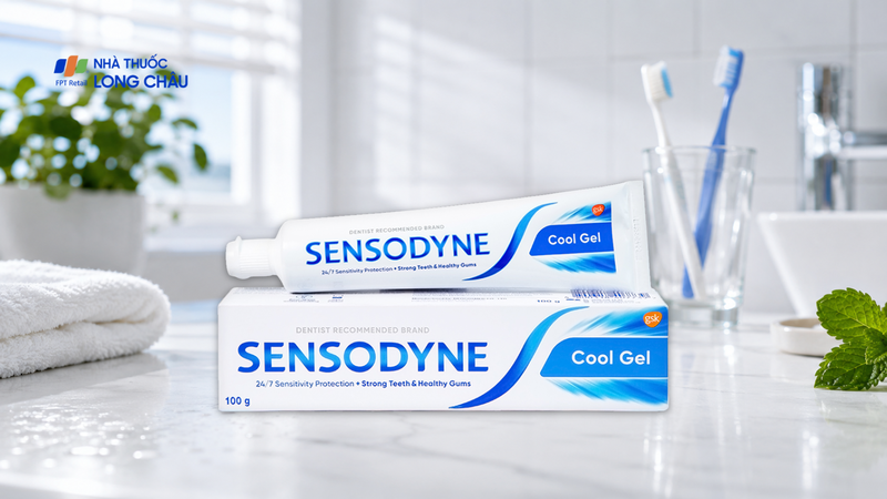 Kem đánh răng Sensodyne Cool Gel