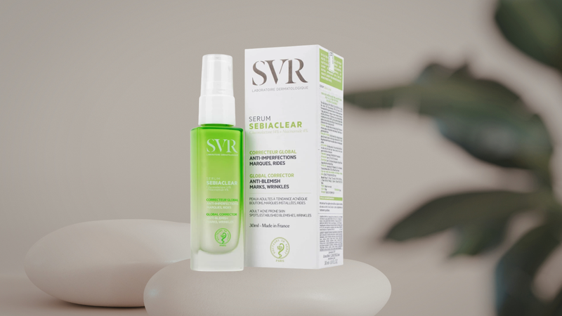 Serum SVR Sebiaclear Serum rất phù hợp cho da dầu, hỗn hợp thiên dầu, không gây bí tắc hay bóng mặt trong khí hậu nóng ẩm