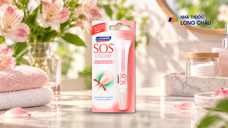 Serum hỗ trợ phục hồi móng hư tổn S.O.S Unghie Nail Strengthener