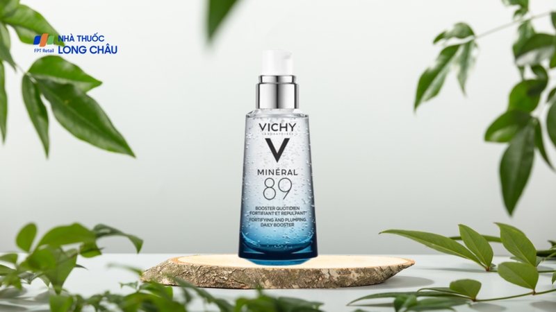 Vichy Minéral 89 cấp ẩm nền giúp củng cố hàng rào bảo vệ da