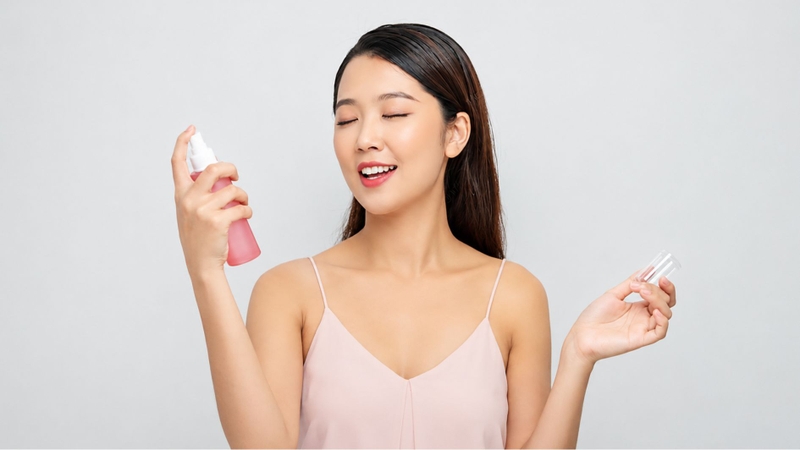 Nhiều dòng setting spray chứa thành phần dưỡng ẩm giúp hạn chế mốc nền