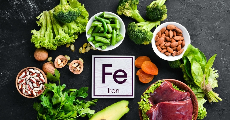 thực phẩm giàu sắt cho mẹ