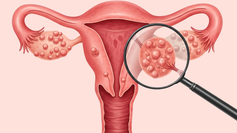 Thông qua siêu âm, bác sĩ có thể phát hiện sự xuất hiện của các khối nang chứa dịch hoặc mô đặc trong buồng trứng