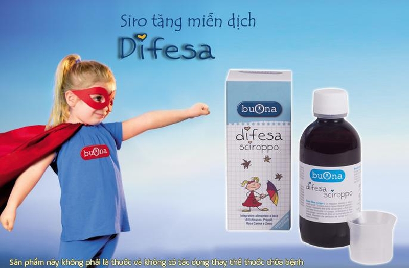 sản phẩm Siro Difesa