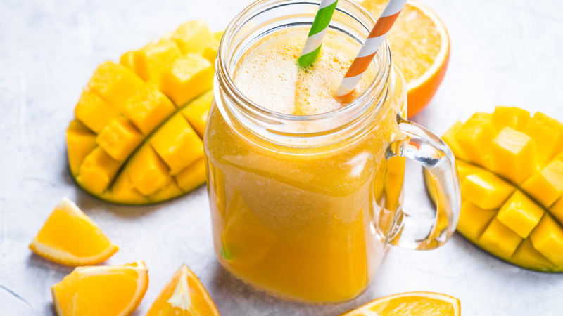 Sinh tố cam xoài mát lạnh giải nhiệt mùa hè 1
