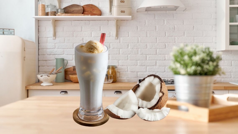 Sinh tố dừa bao nhiêu calo? Cách kiểm soát calo khi ăn sinh tố dừa 3