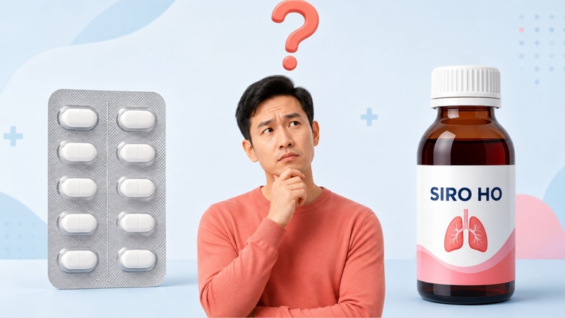Siro ho uống chung với thuốc Tây được không?