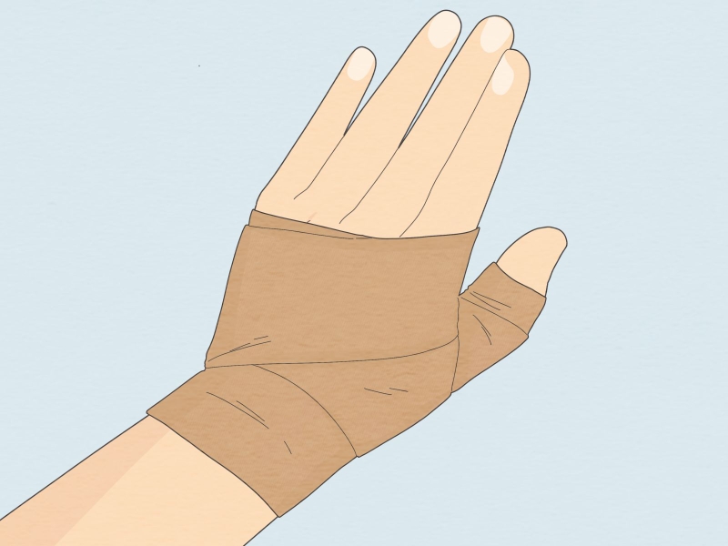 Băng ép sẽ giúp giảm sưng nề và giúp tổn thương mau chóng hồi phục