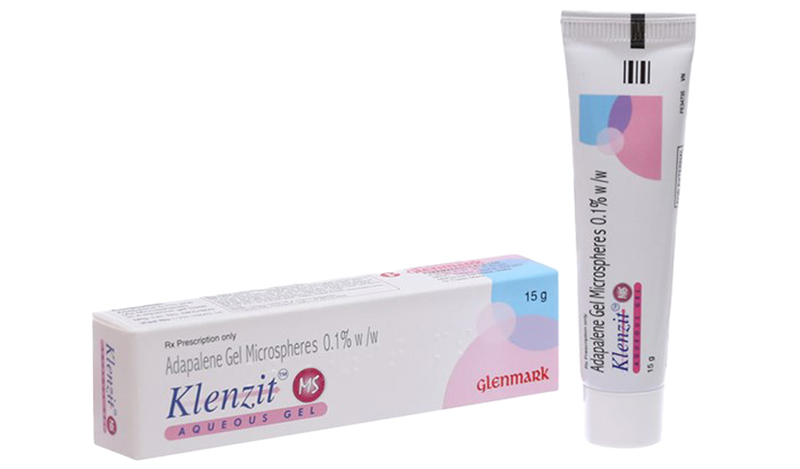 Kem trị mụn Klenzit MS có kết cấu dạng gel phù hợp hơn với da dầu mụn