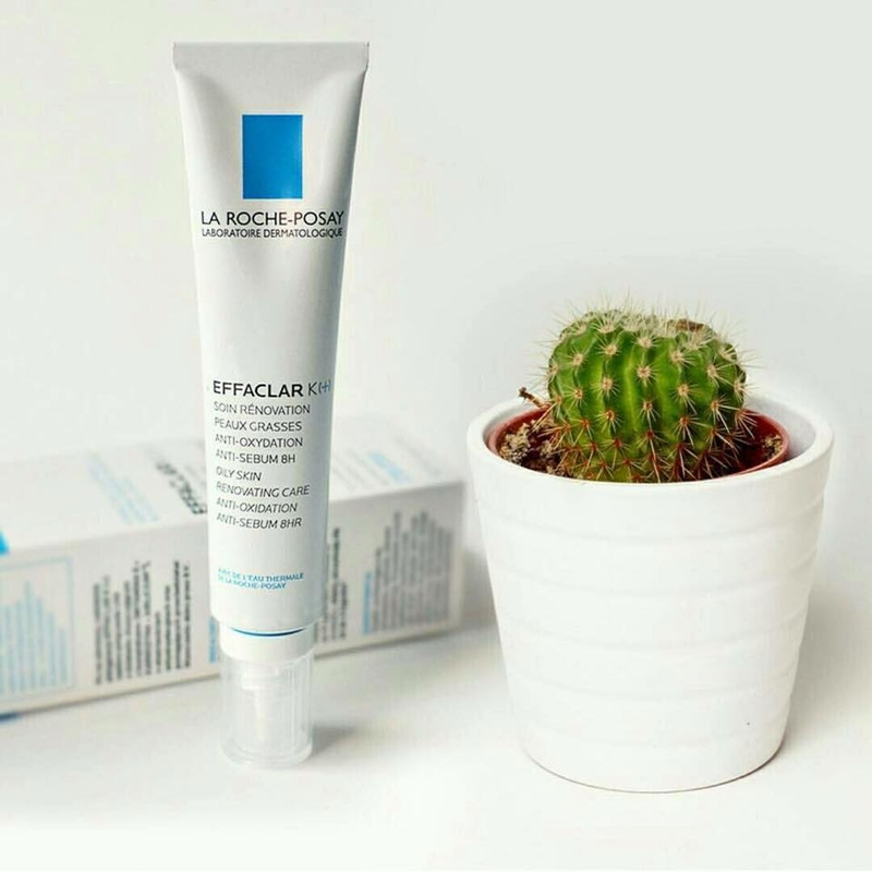 Kem trị mụn La Roche Posay Effaclar K+ có tác dụng ngăn ngừa tái phát mụn và điều trị các loại mụn nhỏ