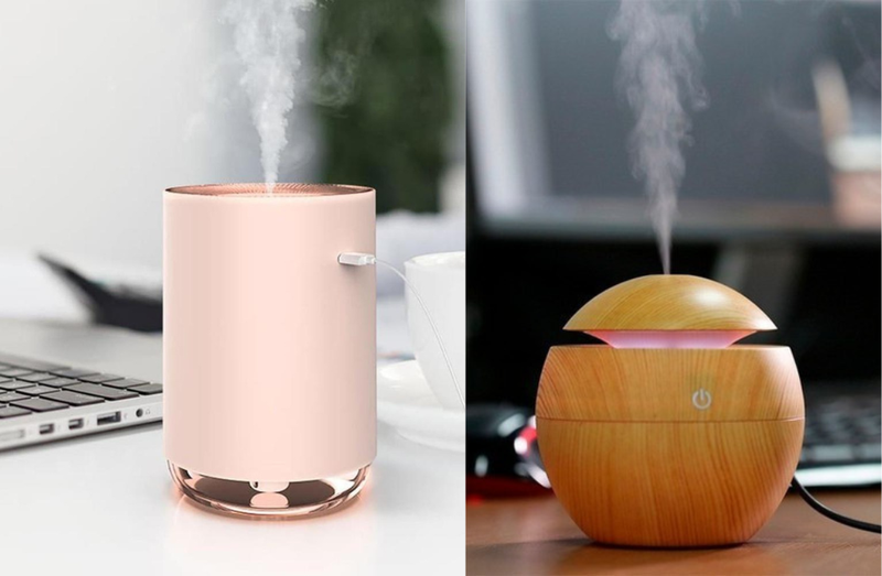 Tìm hiểu điểm giống, khác nhau của máy xông tinh dầu và máy tạo độ ẩm