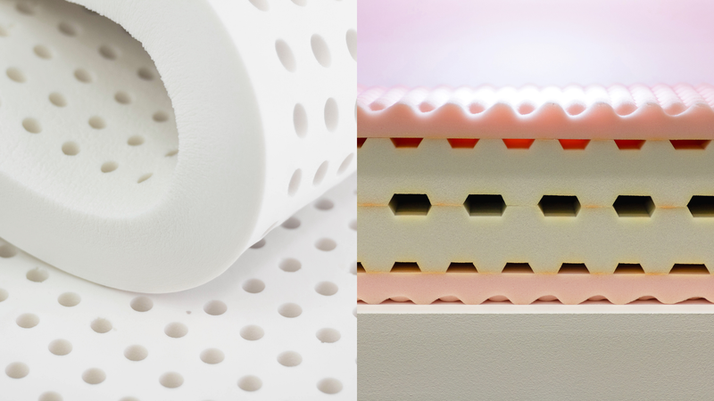 Độ thoáng khí khi ngủ của nệm cao su sẽ tốt hơn nệm foam