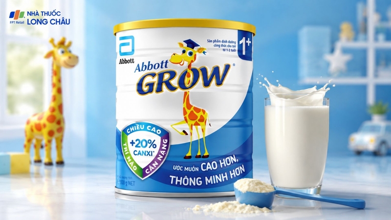 Abbott Grow phù hợp với trẻ phát triển bình thường theo từng độ tuổi