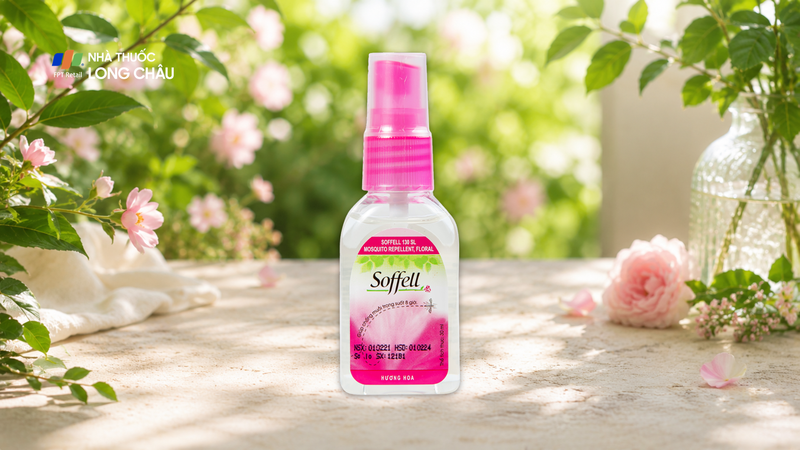 Xịt muỗi Soffell Hương Hoa