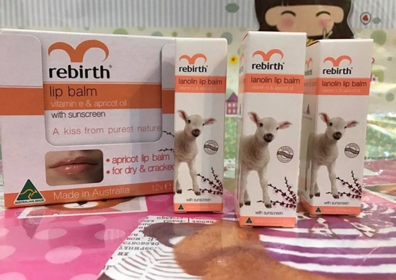 Son dưỡng môi nhau thai cừu Rebirth có tốt không? Mua ở đâu? 4