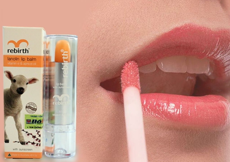 Son dưỡng môi nhau thai cừu Rebirth có tốt không? Mua ở đâu 1