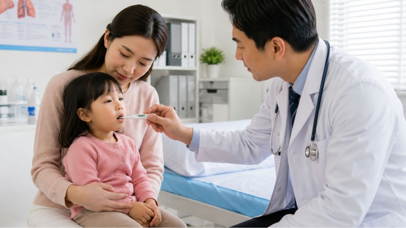 Đến cơ sở y tế khi sốt cao kèm các dấu hiệu bất thường