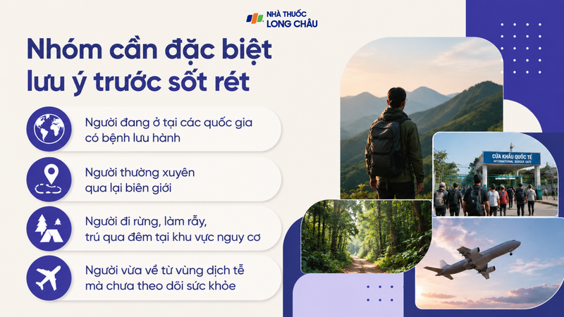 Một số nhóm người cần đặc biệt lưu ý trước sốt rét