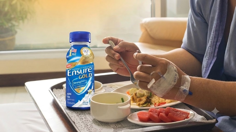 Ensure có thể hỗ trợ bổ sung dinh dưỡng cho người sốt xuất huyết khi ăn uống kém