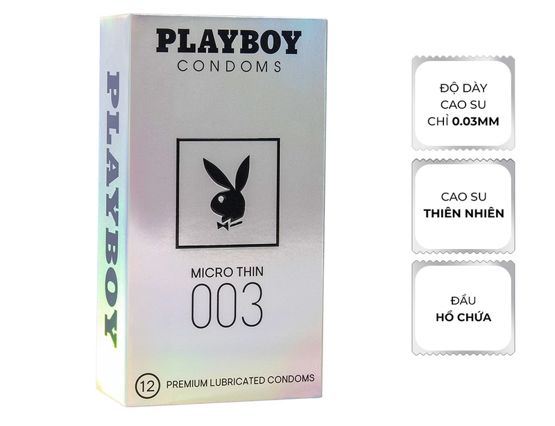 Bao cao su Playboy Micro Thin 003