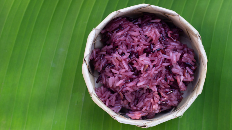 Nếp cẩm chứa hàm lượng sắt cao, là thực phẩm tốt cho máu
