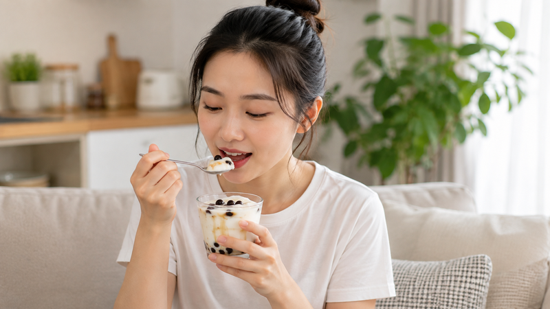 Ăn sữa chua trân châu có kiểm soát sẽ không gây ảnh hưởng nhiều đến cân nặng