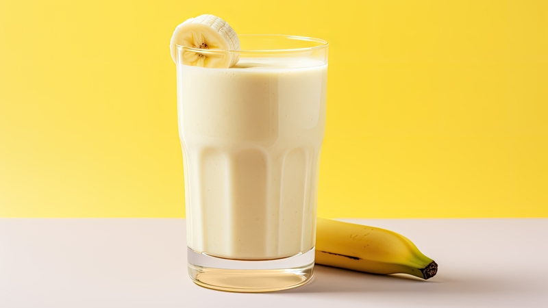 Sữa chuối truyền thống là thức uống vừa thơm béo vừa dễ uống