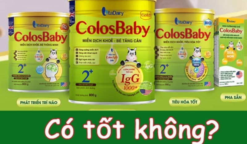 Sữa Colosbaby có tốt không?