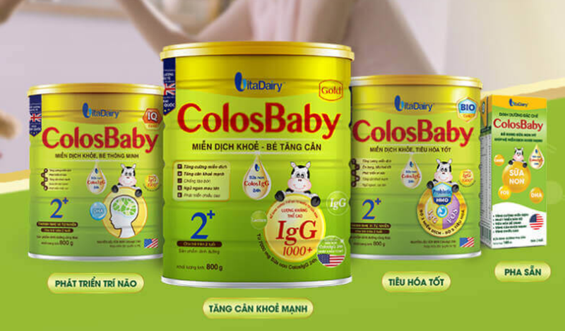Một số thông tin về sữa Colosbaby