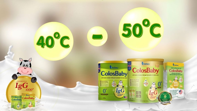 Nhiều phụ huynh chưa biết&nbsp;sữa Colosbaby pha bao nhiêu độ