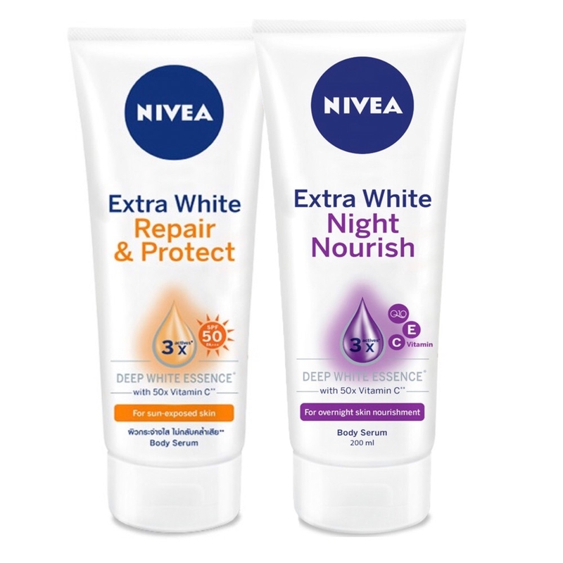 Sữa dưỡng thể Nivea ngày và đêm review - Có dùng chung được không? 1