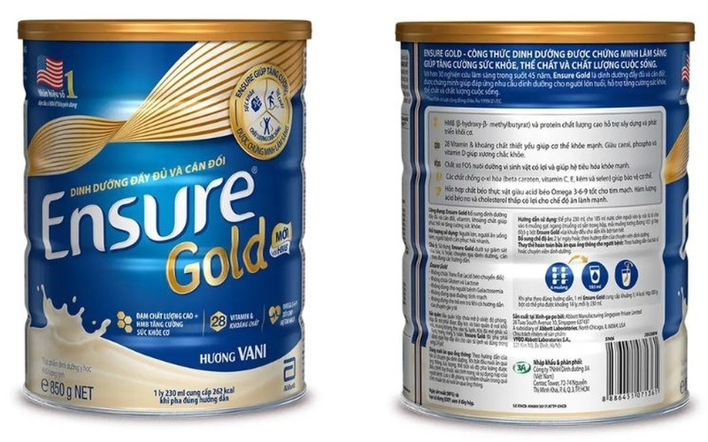 Sữa Ensure Mỹ và Việt Nam khác nhau như thế nào? Nên lựa chọn ra sao? 2
