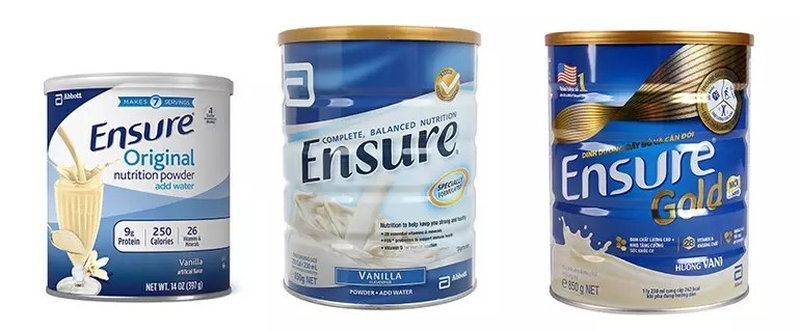 sữa ensure và ensure gold khác nhau như thế nào? 3