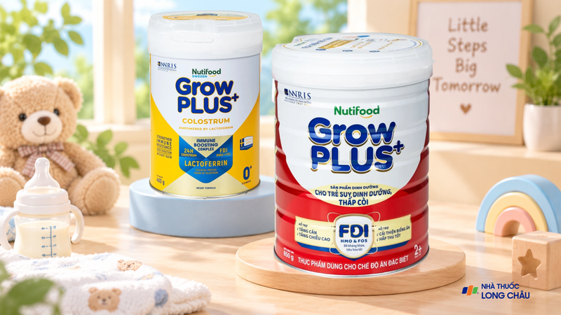 Tìm hiểu sữa Grow Plus có mấy loại giúp ba mẹ lựa chọn sản phẩm phù hợp