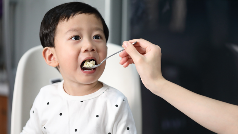 Sữa có chứa chất béo MCT dễ hấp thu kết hợp với kẽm và lysine giúp hỗ trợ trẻ ăn ngon miệng