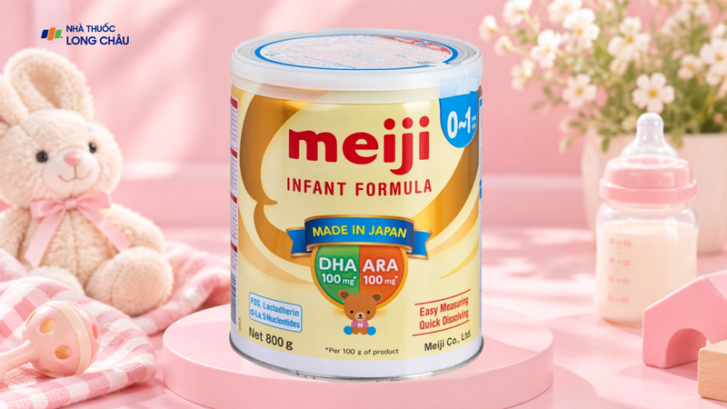 Sữa Meiji cho trẻ sơ sinh có tốt không là thắc mắc của nhiều phụ huynh
