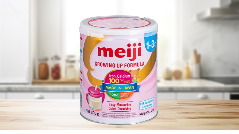 Meiji Growing Up Formula là sản phẩm dinh dưỡng công thức dành cho trẻ từ 1 đến 3 tuổi