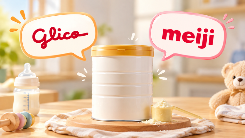 Sữa Meiji và Glico cung cấp năng lượng và dưỡng chất cho trẻ