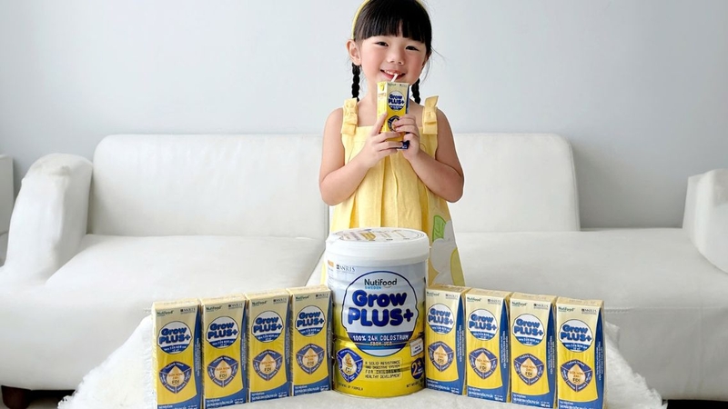 Thành phần dưỡng chất trong sữa Nutifood khá đa dạng