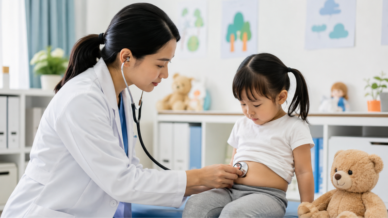 Đưa trẻ đi khám nếu táo bón kéo dài kèm dấu hiệu bất thường