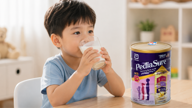 Sữa PediaSure có nóng không? được nhiều phụ huynh quan tâm