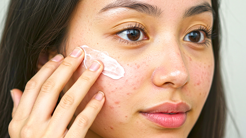 Phải đảm bảo đã rửa sạch hoàn toàn sữa rửa mặt trên da