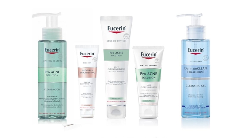 Tìm hiểu sữa rửa mặt Eucerin có mấy loại để chọn sản phẩm phù hợp