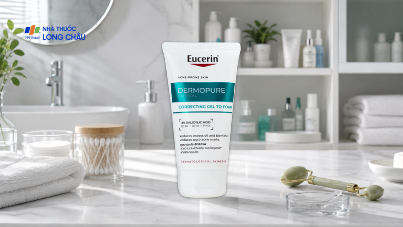 Eucerin Dermopure Clinical Correcting Gel To Foam