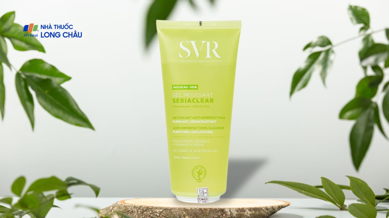 Sữa rửa mặt SVR có BHA không?